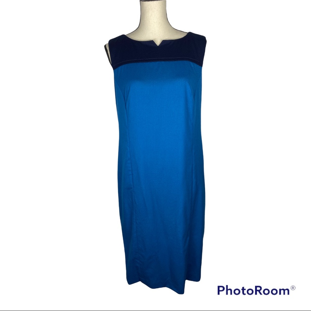 Pendleton Virgin Wool Sleevless Shift Dress - image 2